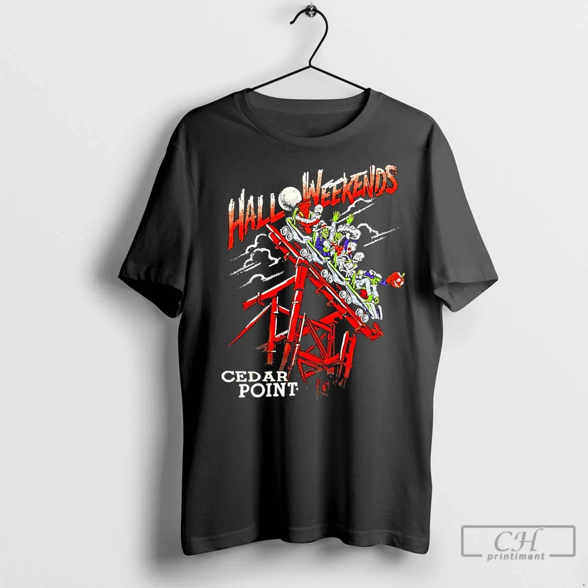 Classic Halloweekends Cedar Point Sirens Coaster T-Shirts, Hoodie, Sweatshirt - T-Shirt, Sweatshirt, Hoodie