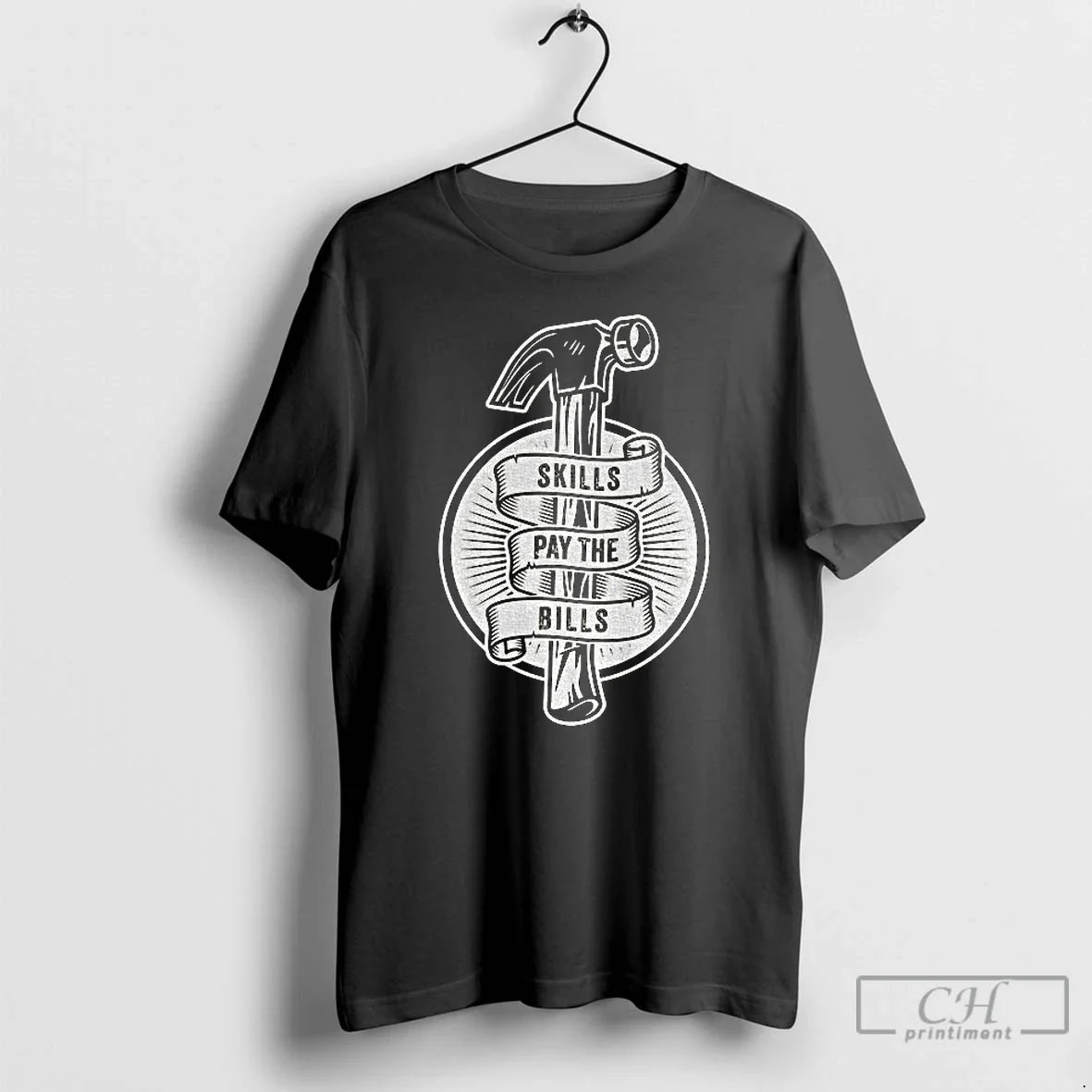 Classic Hammer Skills Pay Bills T-Shirts, Hoodie, Sweatshirt - T-Shirt, Sweatshirt, Hoodie