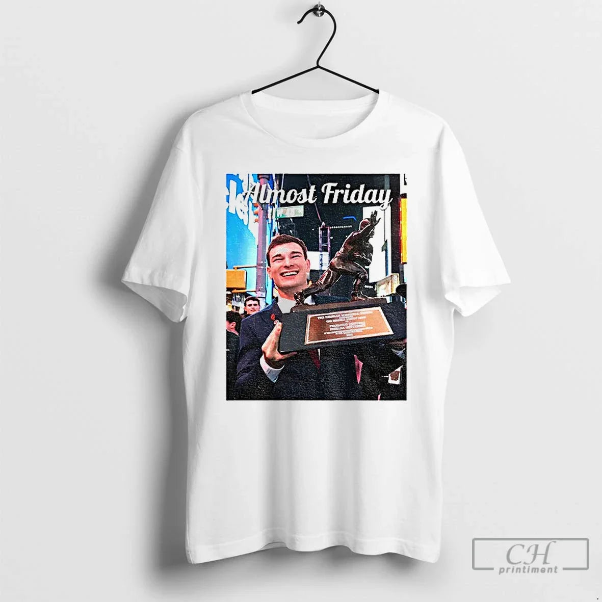 Classic Heismendoza Fernando Mendoza Heisman Trophy Almost Friday T-Shirts, Hoodie, Sweatshirt - T-Shirt, Sweatshirt, Hoodie