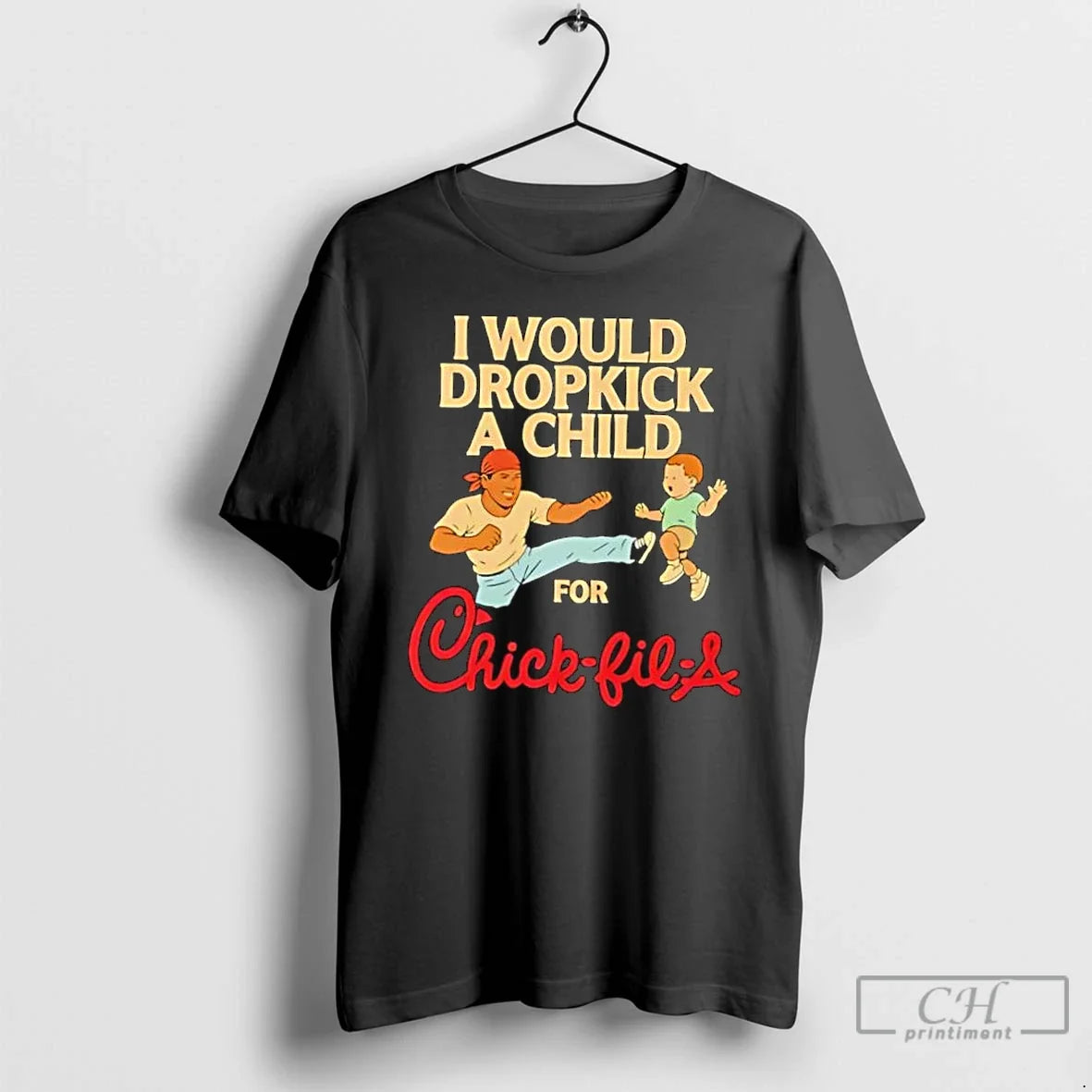 Classic I Would Dropkick Child Chick Fil Cartoon T-Shirts, Hoodie, Sweatshirt - T-Shirt, Sweatshirt, Hoodie