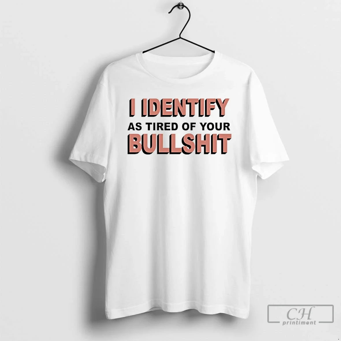 Classic I Identify As Tired Your Bull Shit T-Shirts, Hoodie, Sweatshirt - T-Shirt, Sweatshirt, Hoodie