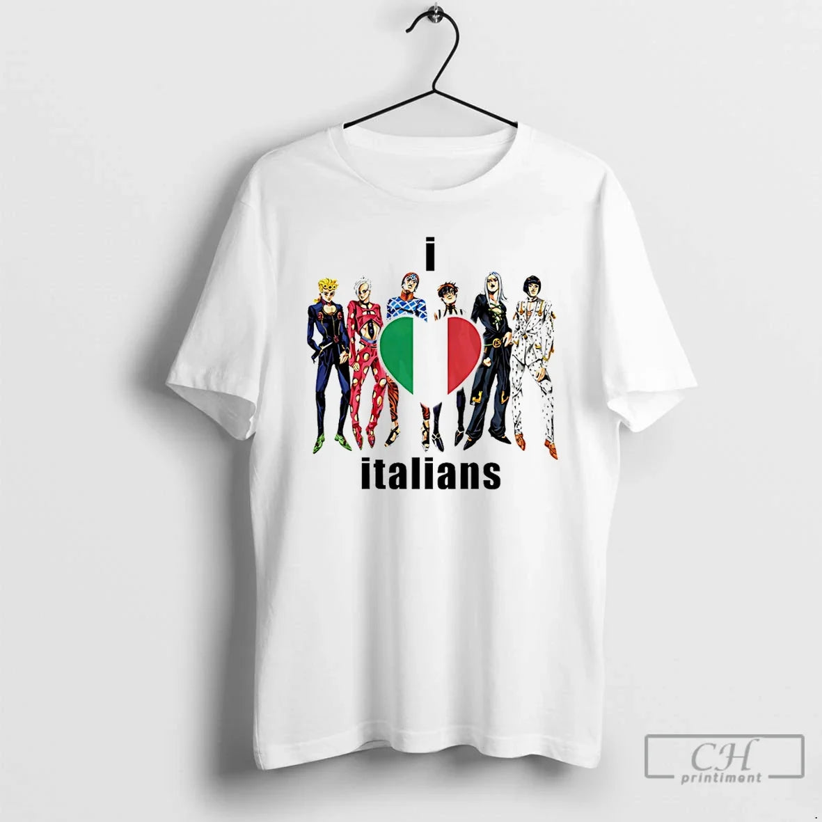 Classic I Love Italians Anime Flag T-Shirts, Hoodie, Sweatshirt - T-Shirt, Sweatshirt, Hoodie