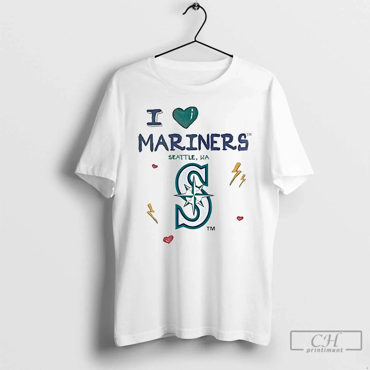 Classic I Love Seattle Mariners T-Shirts, Hoodie, Sweatshirt - T-Shirt, Sweatshirt, Hoodie