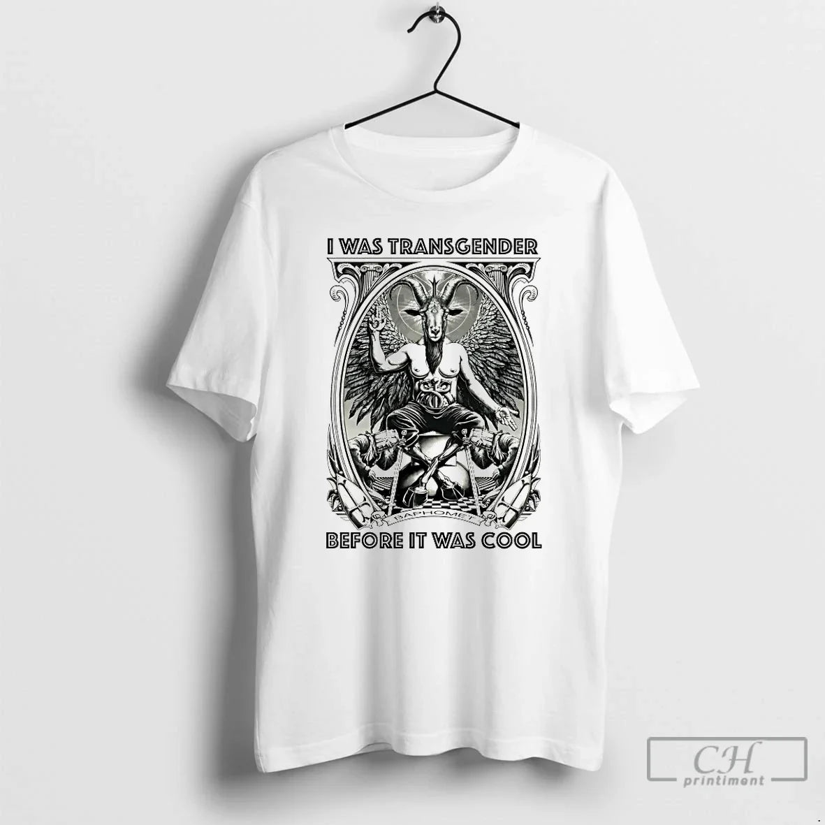 Classic I Was Transgender Before Was Cool Baphomet T-Shirts, Hoodie, Sweatshirt - T-Shirt, Sweatshirt, Hoodie