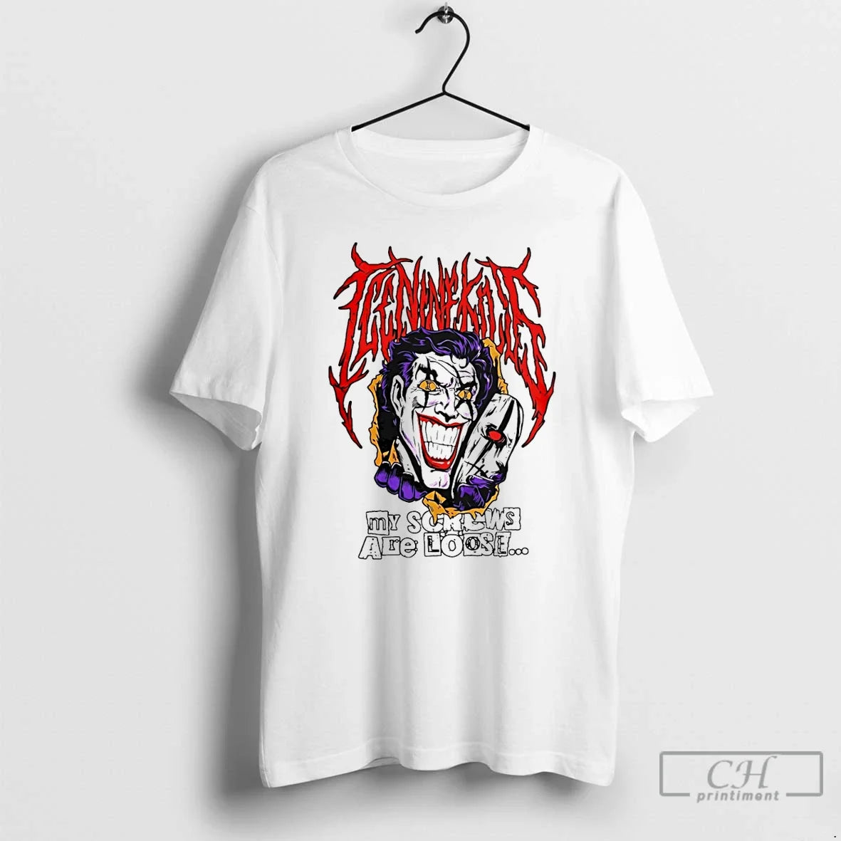 Classic Ice Nine Kills Screw Loose Joker T-Shirts, Hoodie, Sweatshirt - T-Shirt, Sweatshirt, Hoodie