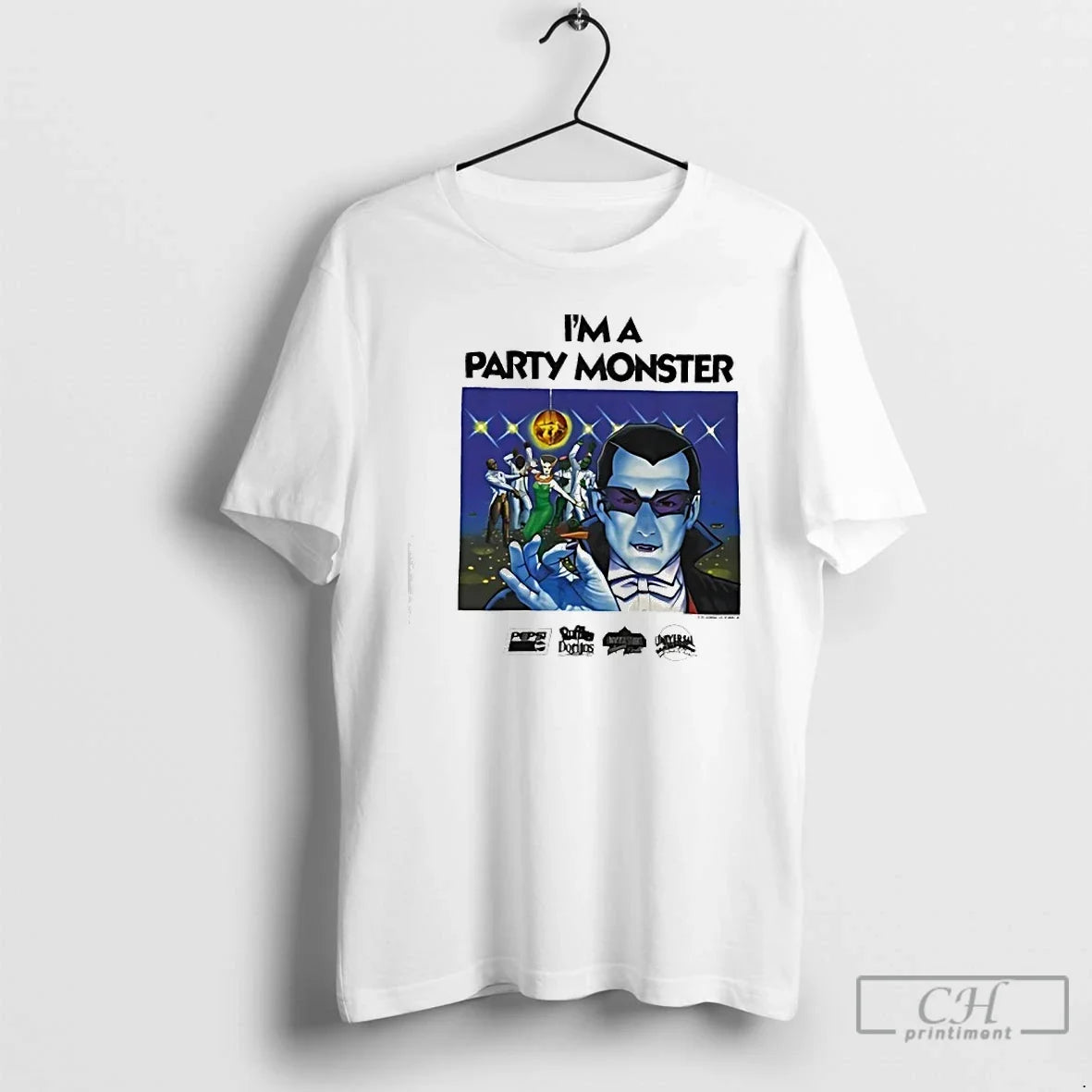 Classic Im Party Monster Dracula Universal Studios 1992 T-Shirts, Hoodie, Sweatshirt - T-Shirt, Sweatshirt, Hoodie
