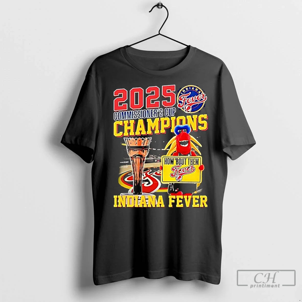 Classic Indiana Fever 2025 Commissioners Cup Champions T-Shirts, Hoodie, Sweatshirt - T-Shirt, Sweatshirt, Hoodie