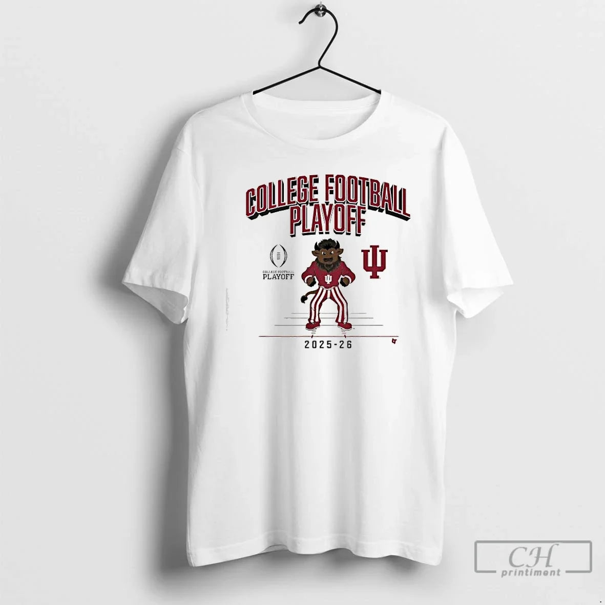 Classic Indiana Football 2025 Cfp Mascot 2025 26 T-Shirts, Hoodie, Sweatshirt - T-Shirt, Sweatshirt, Hoodie