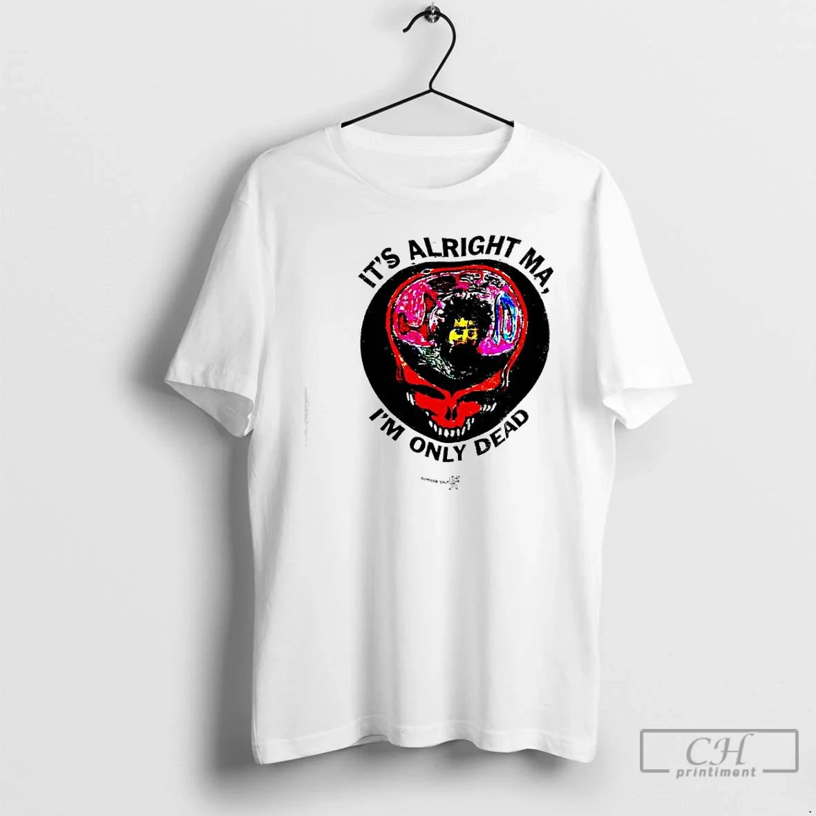 Classic Alright Ma Im Only Dead Grateful Dead 80s T-Shirts, Hoodie, Sweatshirt - T-Shirt, Sweatshirt, Hoodie