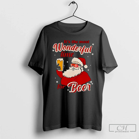 Classic Most Time Beer Santa T-Shirts, Hoodie, Sweatshirt - T-Shirt, Sweatshirt, Hoodie