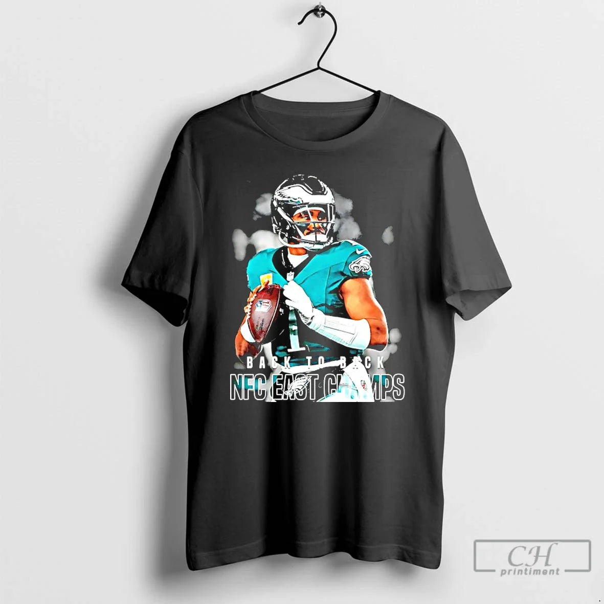Classic Jalen Hurts 2025 Back Back Nfc East Champs T-Shirts, Hoodie, Sweatshirt - T-Shirt, Sweatshirt, Hoodie