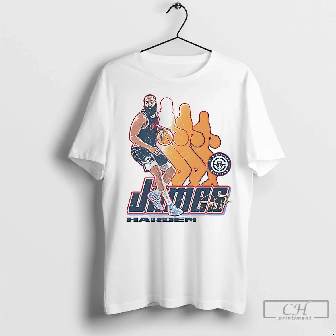 Classic James Harden Portrait Los Angeles Clippers T-Shirts, Hoodie, Sweatshirt - T-Shirt, Sweatshirt, Hoodie