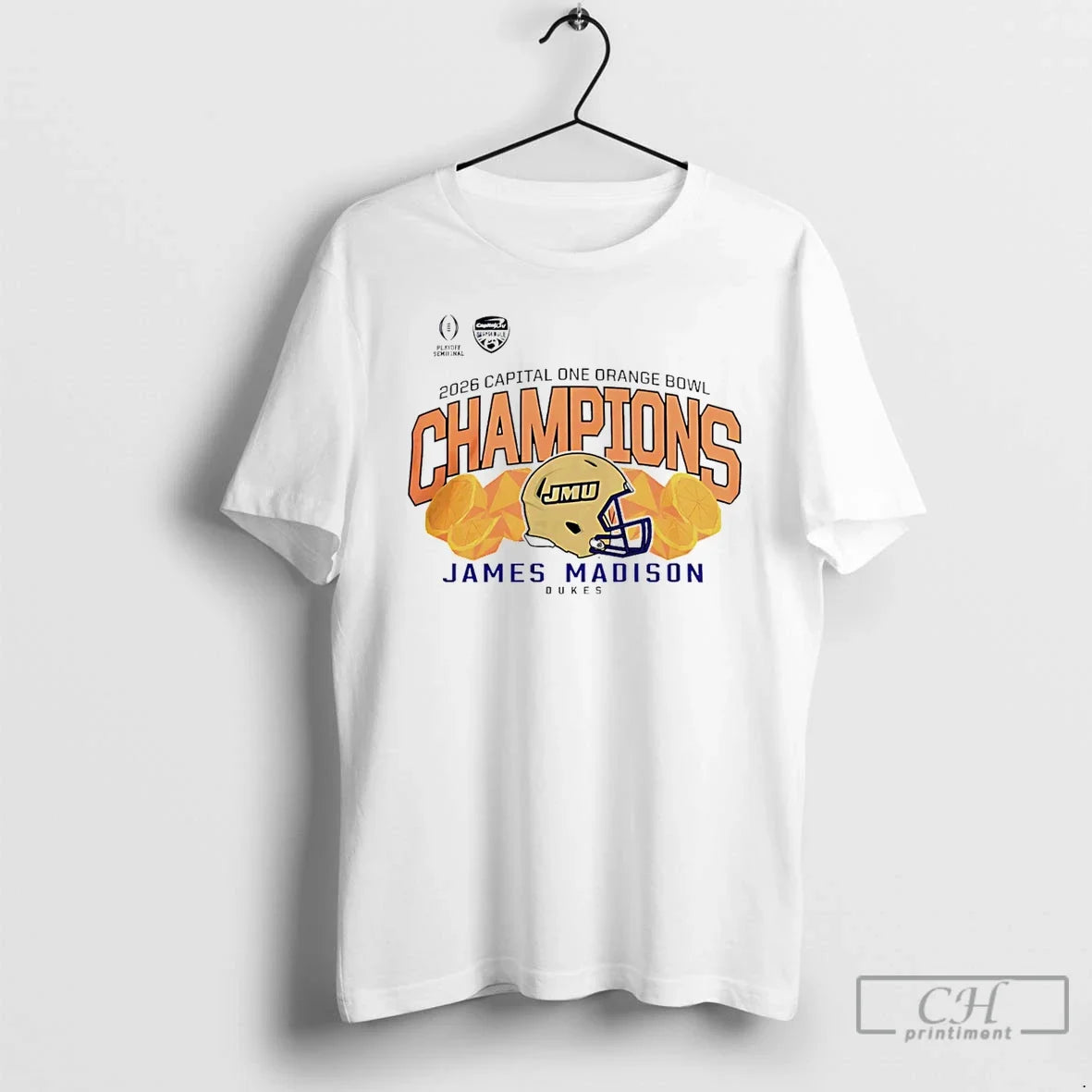 Classic James Madison Dukes 2026 Cfp Orange Bowl Champions T-Shirts, Hoodie, Sweatshirt - T-Shirt, Sweatshirt, Hoodie