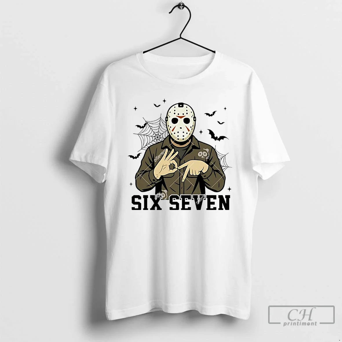 Classic Jason Voorhees 6 7 Six Seven Halloween T-Shirts, Hoodie, Sweatshirt - T-Shirt, Sweatshirt, Hoodie