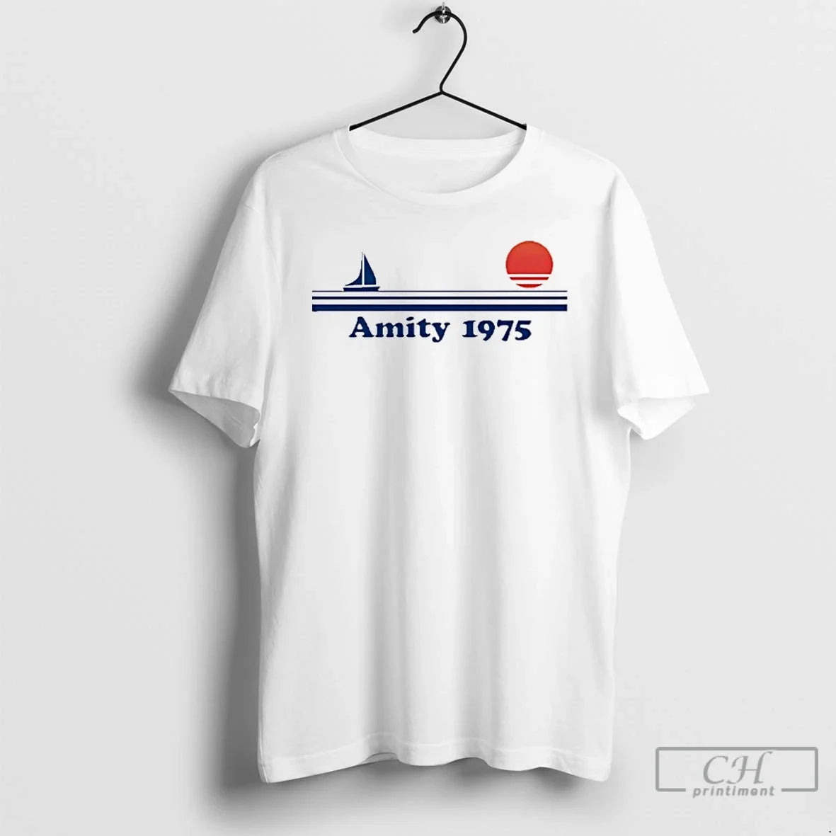 Classic Jaws Amity 1975 T-Shirts, Hoodie, Sweatshirt - T-Shirt, Sweatshirt, Hoodie