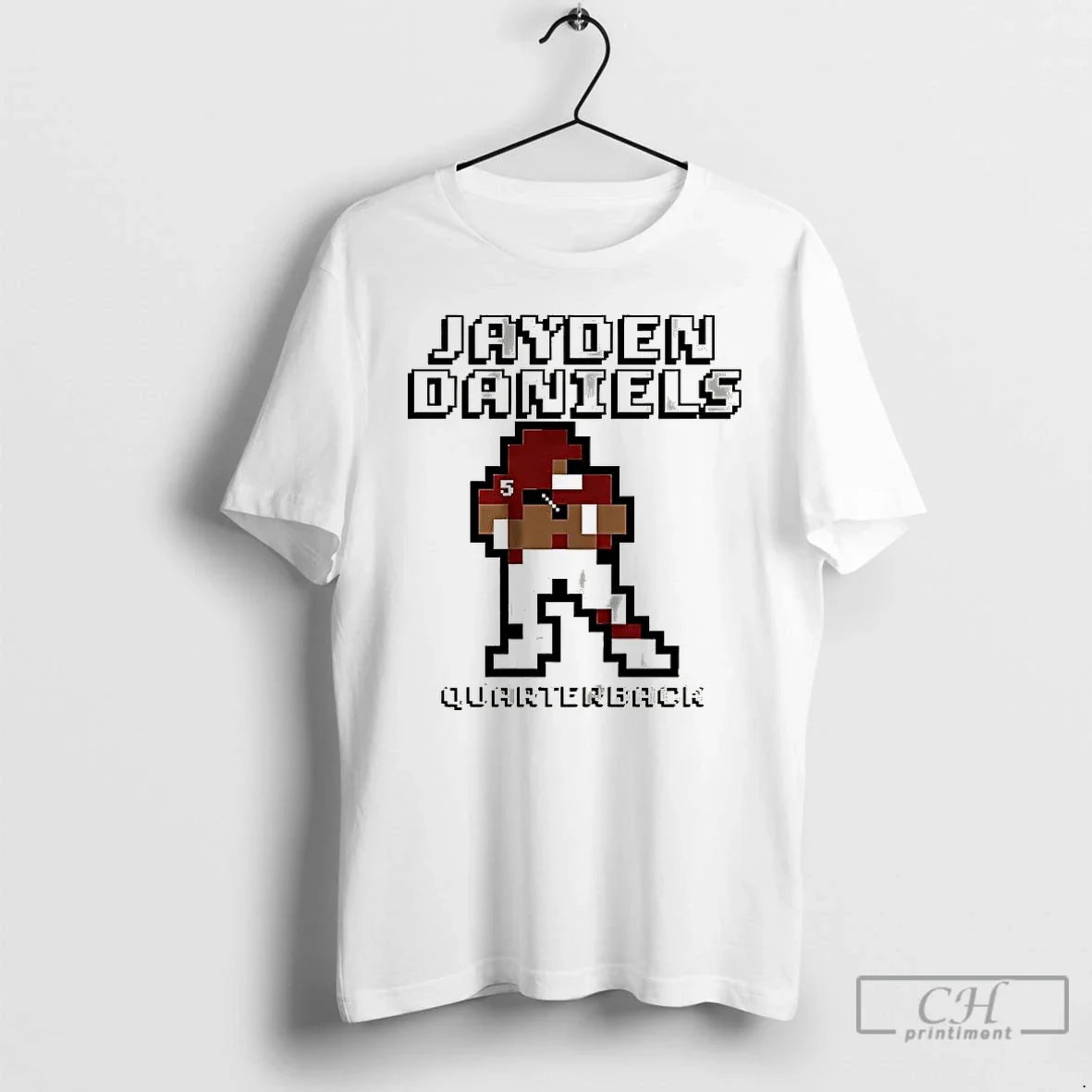 Classic Jayden Daniels Washington Commanders Football Retro Baller 8 Bit T-Shirts, Hoodie, Sweatshirt - T-Shirt, Sweatshirt, Hoodie