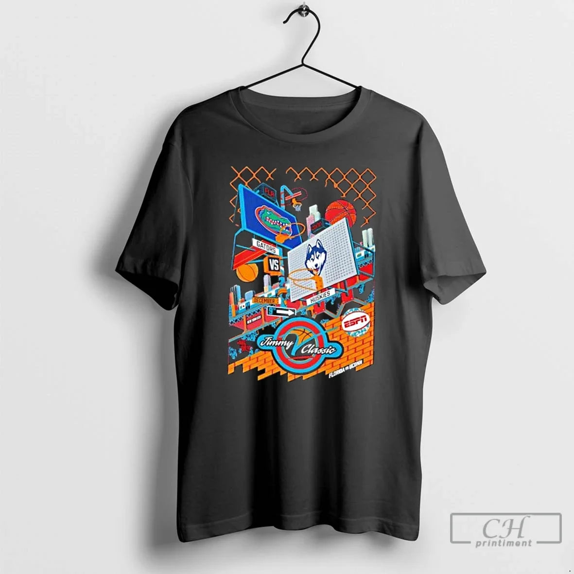 Classic Jimmy Classic Florida Gators Vs Vs Uconn Huskies 9th December T-Shirts, Hoodie, Sweatshirt - T-Shirt, Sweatshirt, Hoodie