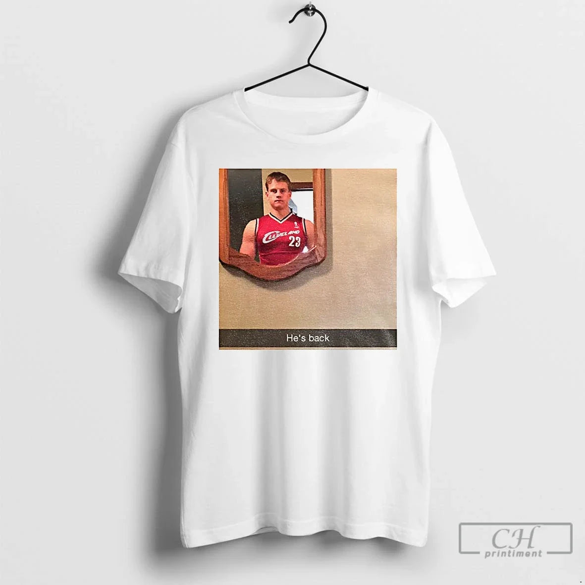 Classic Joe Burrow 23 Cleveland Hes Back T-Shirts, Hoodie, Sweatshirt - T-Shirt, Sweatshirt, Hoodie