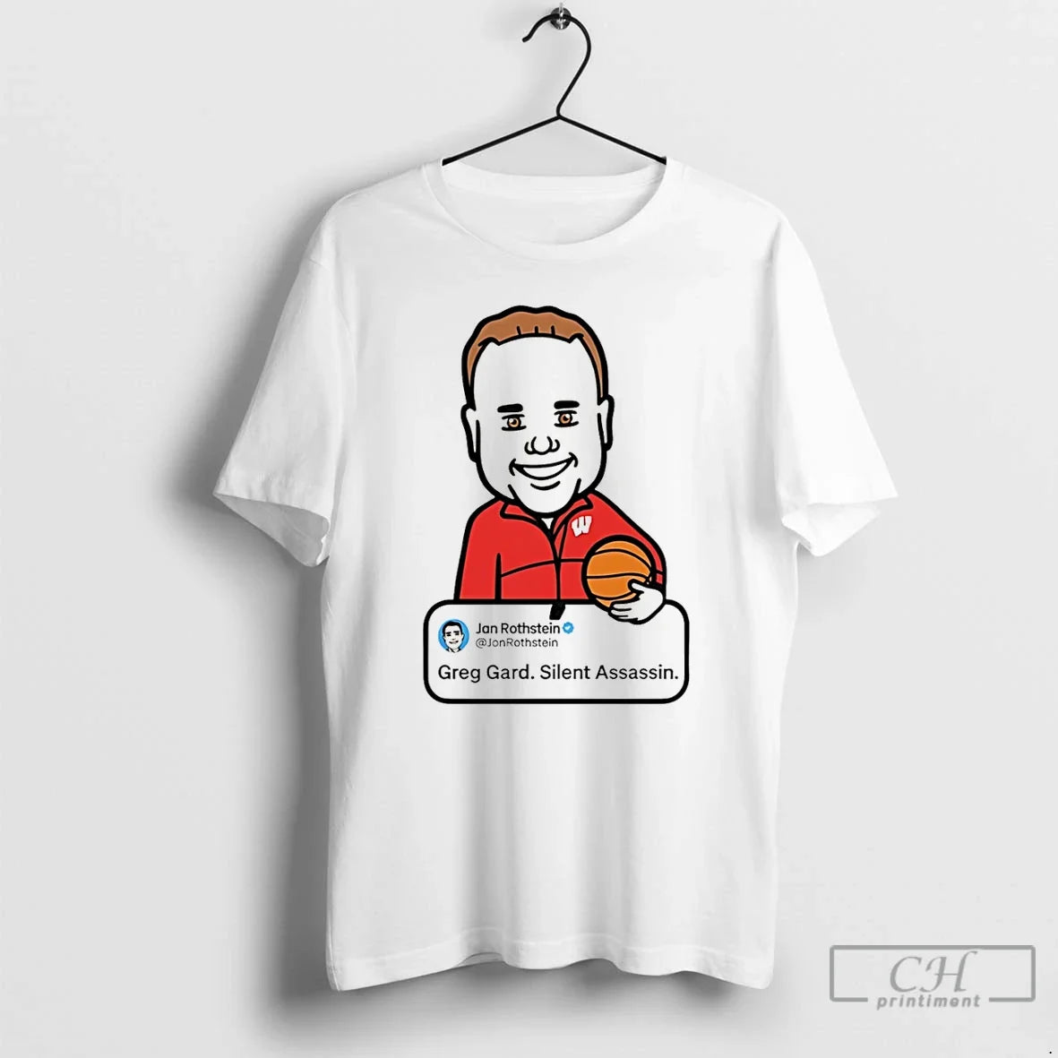Classic Jon Rothstein Greg Gard Silent Assassin T-Shirts, Hoodie, Sweatshirt - T-Shirt, Sweatshirt, Hoodie