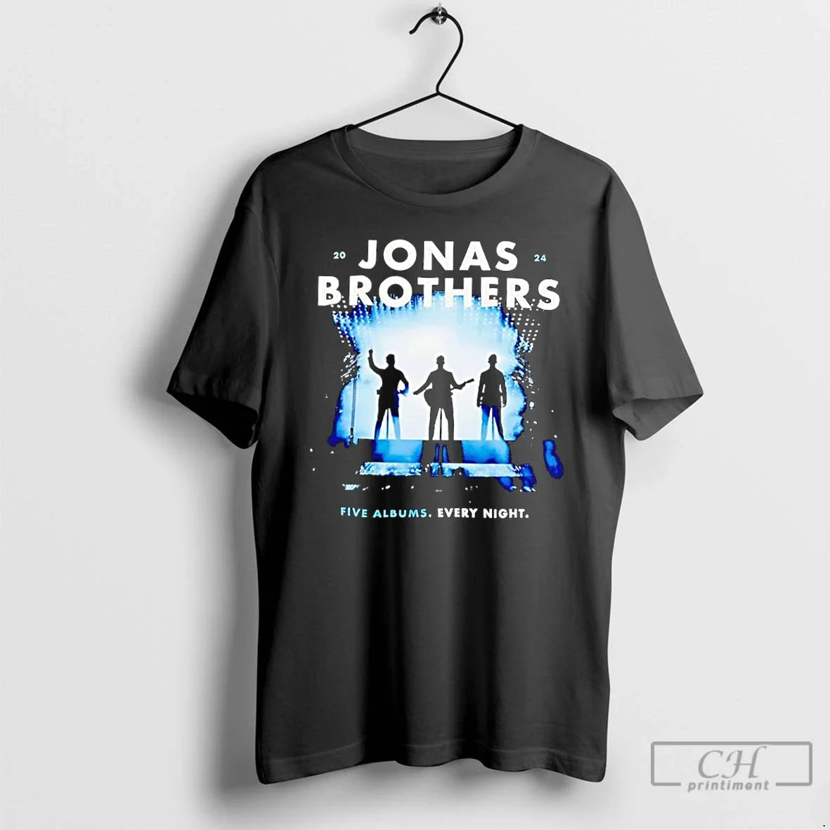 Classic Jonas Brothers Five Albums Every Night T-Shirts, Hoodie, Sweatshirt - T-Shirt, Sweatshirt, Hoodie