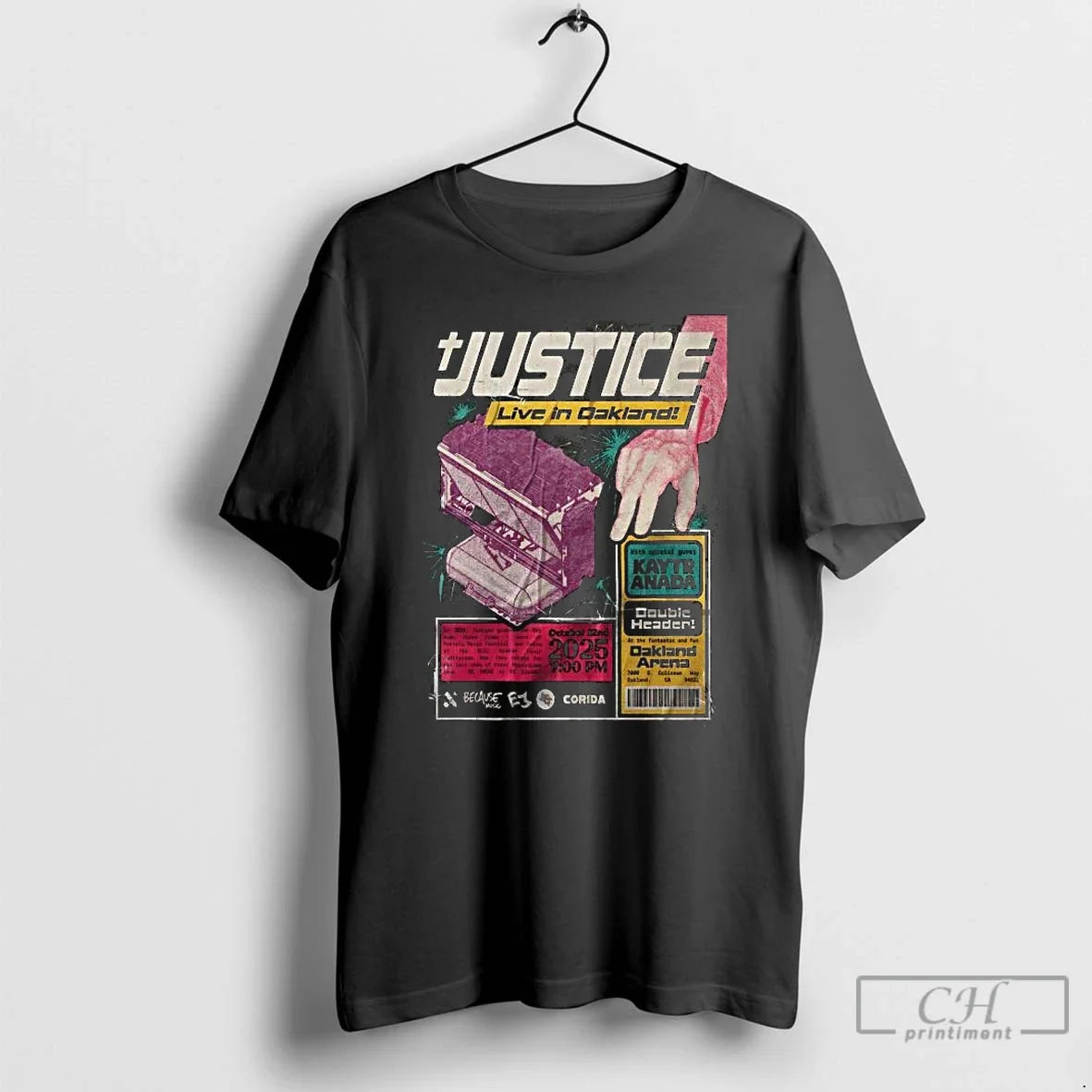 Classic Justice October 22 2025 Oakland Arena Oakland Ca Long Sleve T-Shirts, Hoodie, Sweatshirt - T-Shirt, Sweatshirt, Hoodie