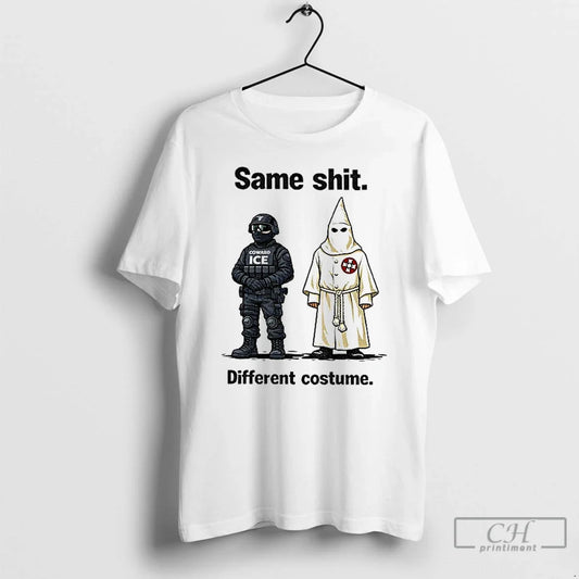 Classic Kkk Coward Ice Same Shit Different Costume T-Shirts, Hoodie, Sweatshirt - T-Shirt, Sweatshirt, Hoodie