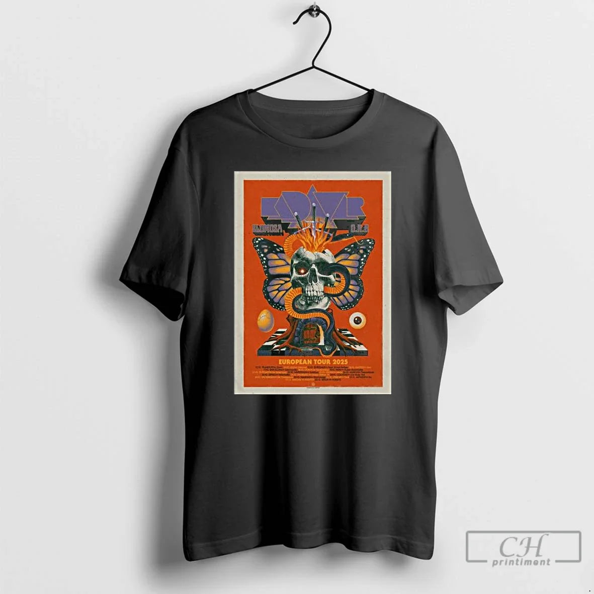 Classic Kadavar Slomosa O R B Tour European 2025 Long Sleve T-Shirts, Hoodie, Sweatshirt - T-Shirt, Sweatshirt, Hoodie