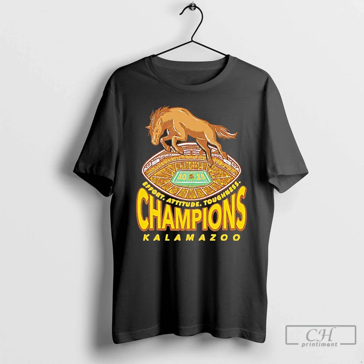 Classic Kalamazoo Champions Effort Attitude Toughness T-Shirts, Hoodie, Sweatshirt - T-Shirt, Sweatshirt, Hoodie