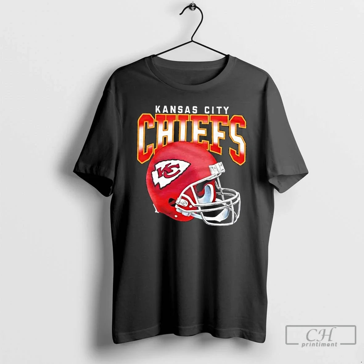 Classic Kansas City Chiefs Gradient Football Helmet T-Shirts, Hoodie, Sweatshirt - T-Shirt, Sweatshirt, Hoodie