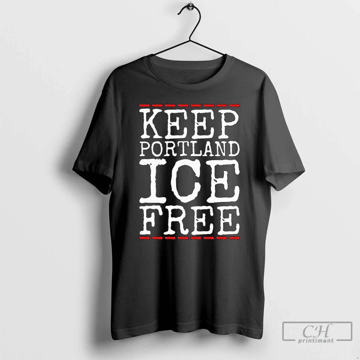 Classic Keep Portland Ice Free Abolish Ice Anti Fascist Long Sleve T-Shirts, Hoodie, Sweatshirt - T-Shirt, Sweatshirt, Hoodie
