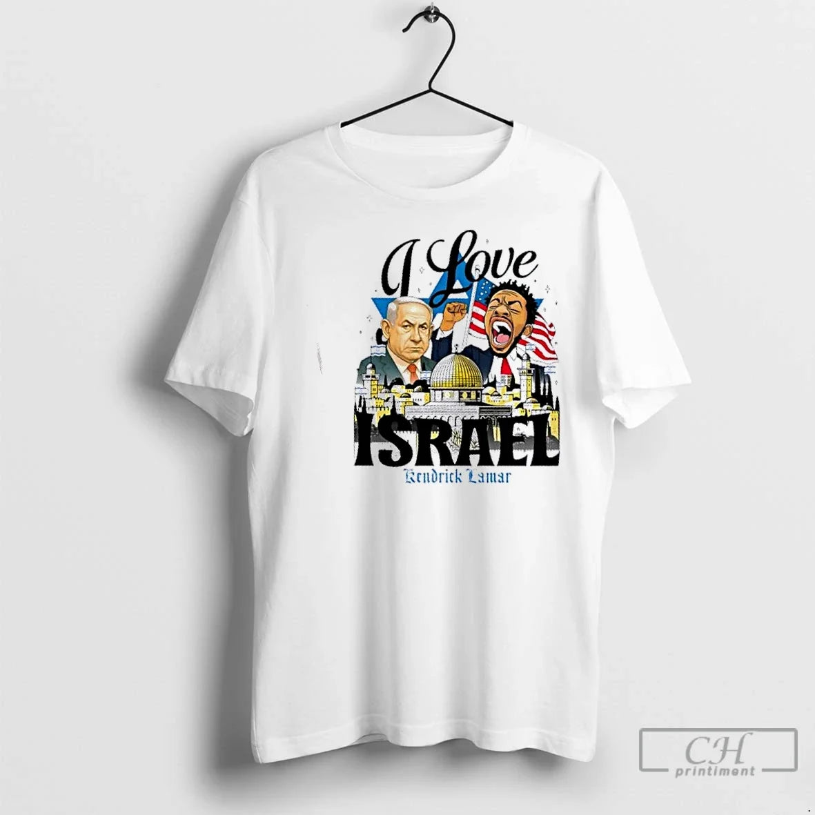 Classic Kendrick Lamar X Benjamin Netanyahu I Love Israel T-Shirts, Hoodie, Sweatshirt - T-Shirt, Sweatshirt, Hoodie