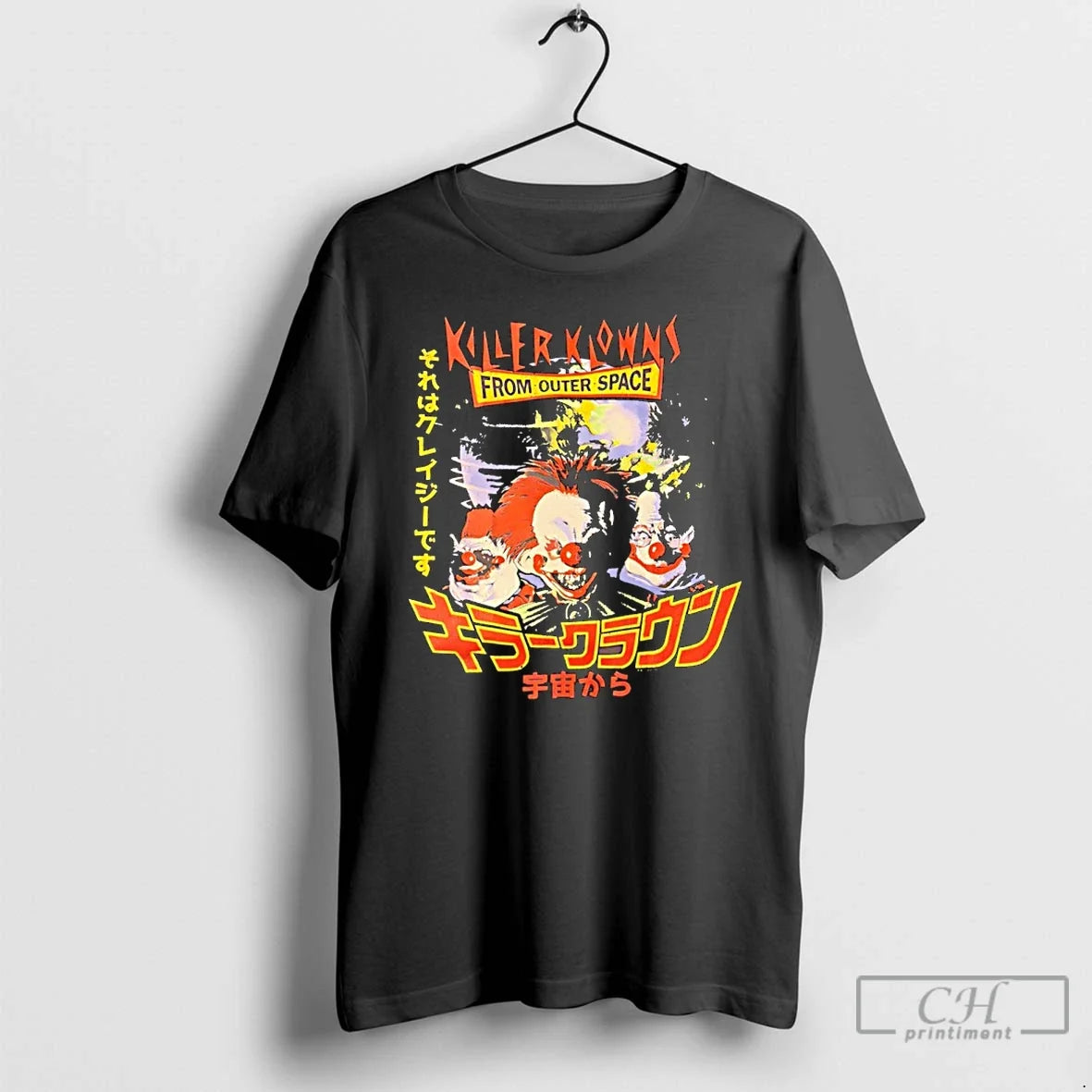 Classic Killer Klowns Outer Space Japanese T-Shirts, Hoodie, Sweatshirt - T-Shirt, Sweatshirt, Hoodie