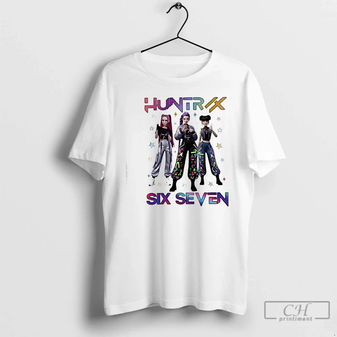 Classic Kpop Demon Hunters Six Seven Huntrix 67 Meme T-Shirts, Hoodie, Sweatshirt - T-Shirt, Sweatshirt, Hoodie