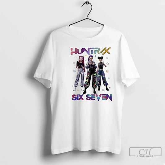 Classic Kpop Demon Hunters Six Seven Huntrix 67 Meme T-Shirts, Hoodie, Sweatshirt - T-Shirt, Sweatshirt, Hoodie
