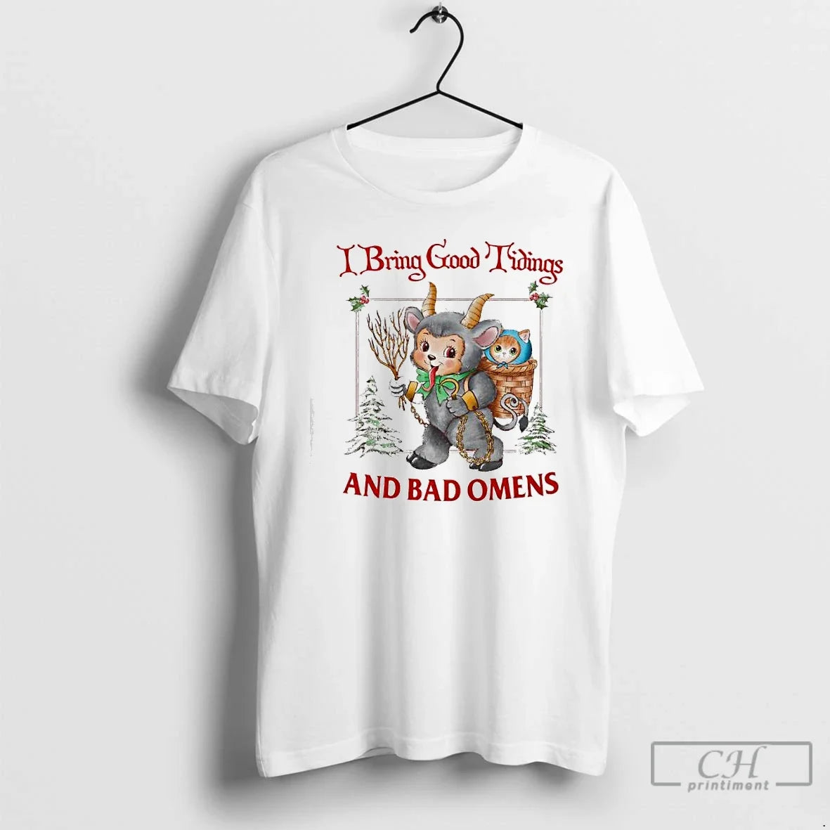 Classic Krampus Alpine Folklore I Bring Good Tidings Bad Omens T-Shirts, Hoodie, Sweatshirt - T-Shirt, Sweatshirt, Hoodie