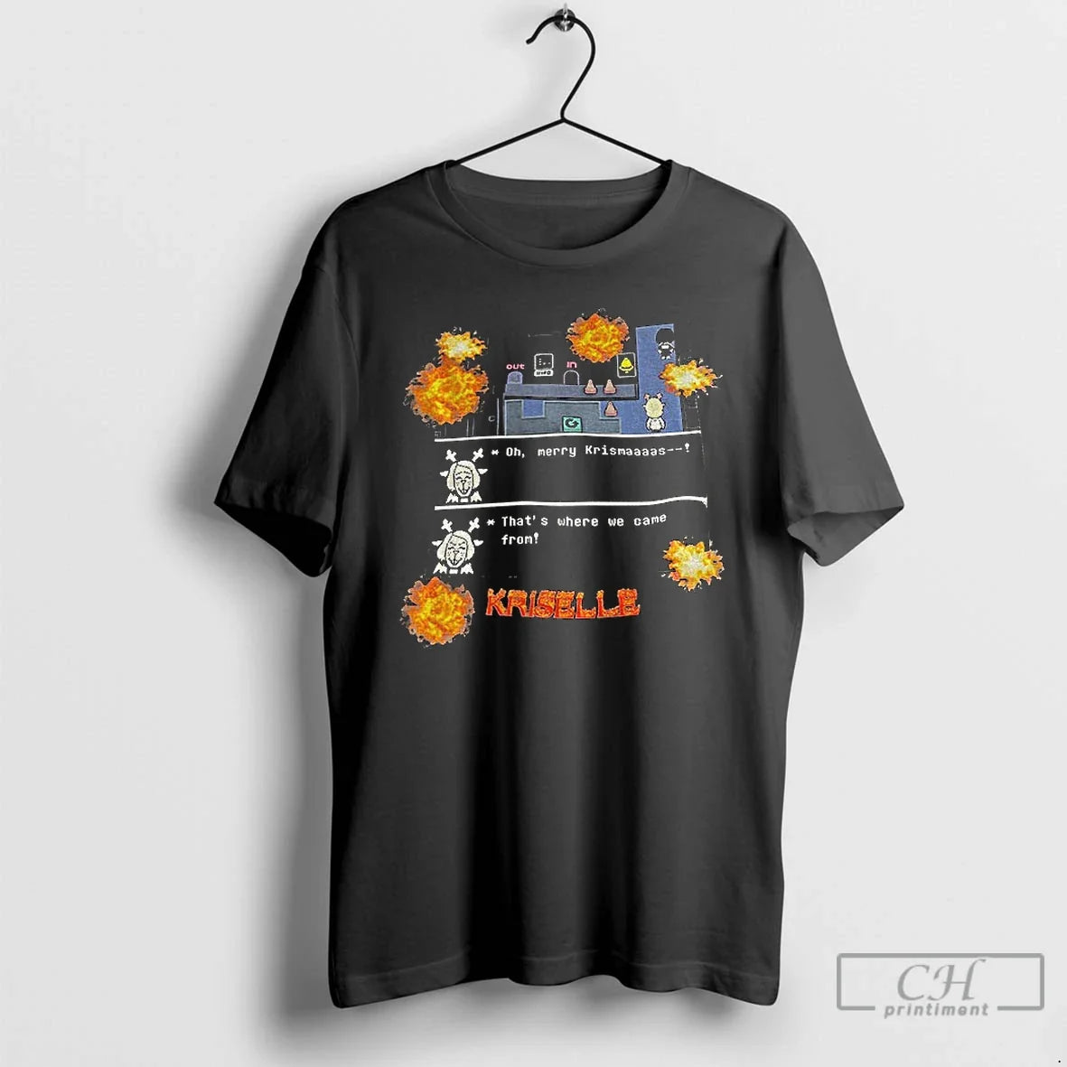 Classic Kris Vs Ralsei Oh Merry Krismaaaas Thats Where We Came T-Shirts, Hoodie, Sweatshirt - T-Shirt, Sweatshirt, Hoodie