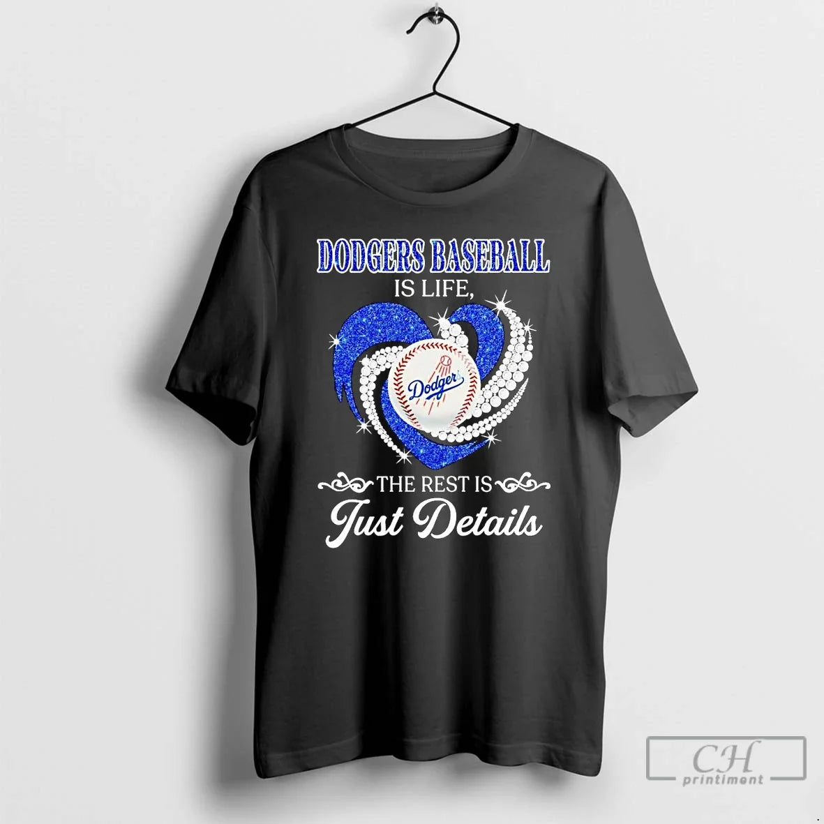 Classic La Dodgers Baseball Is Life Rest Is Just Details T-Shirts, Hoodie, Sweatshirt - T-Shirt, Sweatshirt, Hoodie