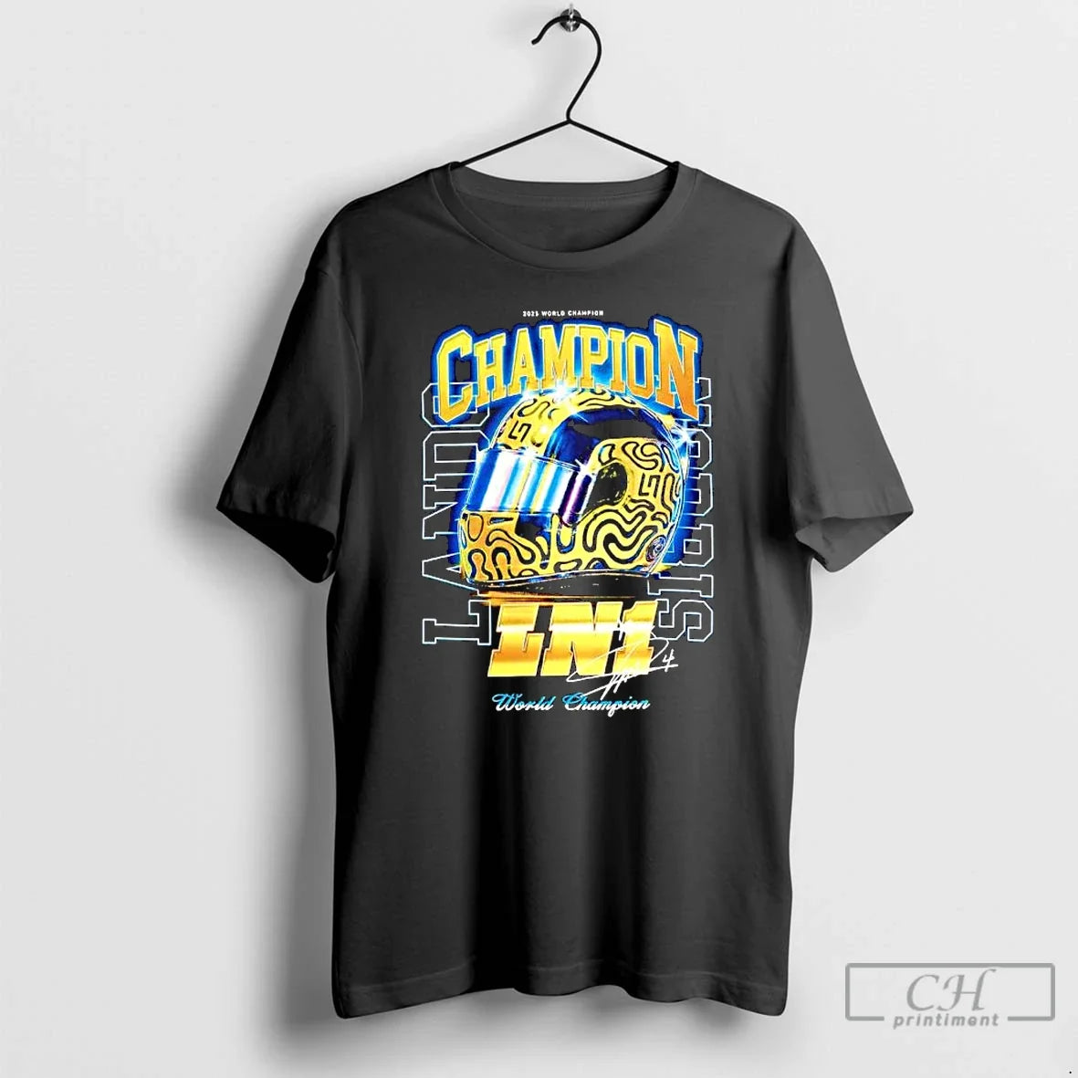 Classic Lando Norris 2025 World Champion Helmet T-Shirts, Hoodie, Sweatshirt - T-Shirt, Sweatshirt, Hoodie