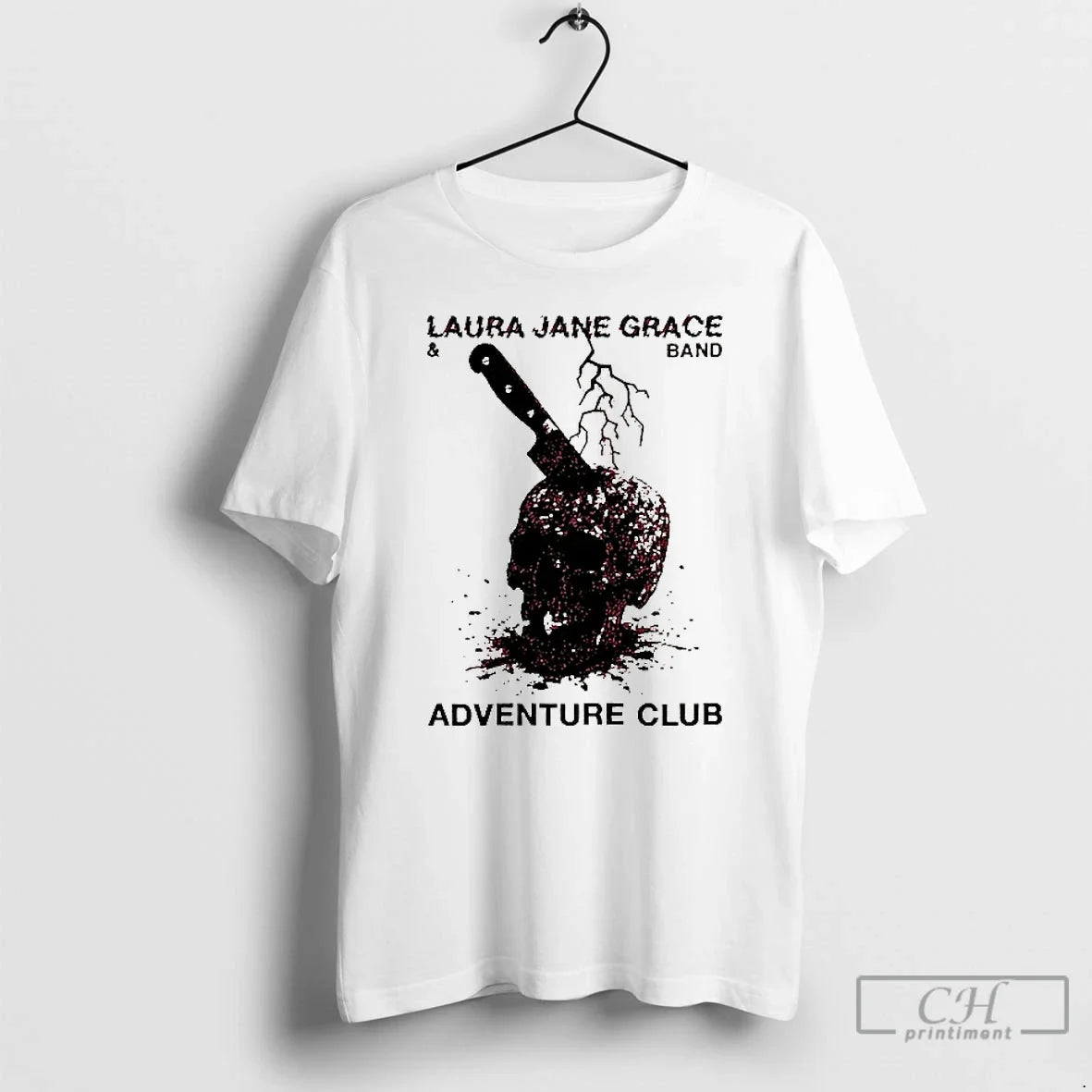 Classic Laura Jane Grace Chris Norris Adventure Club Skull Knife T-Shirts, Hoodie, Sweatshirt - T-Shirt, Sweatshirt, Hoodie