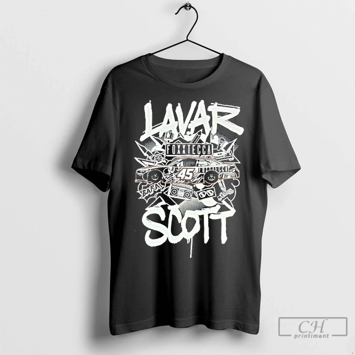 Classic Lavar Scott X Nascar X Foxxtecca T-Shirts, Hoodie, Sweatshirt - T-Shirt, Sweatshirt, Hoodie