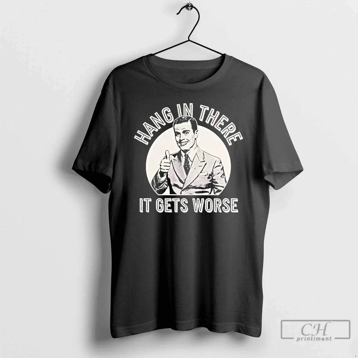 Classic Leo Tognetti Hang Ther Gets Worse T-Shirts, Hoodie, Sweatshirt - T-Shirt, Sweatshirt, Hoodie