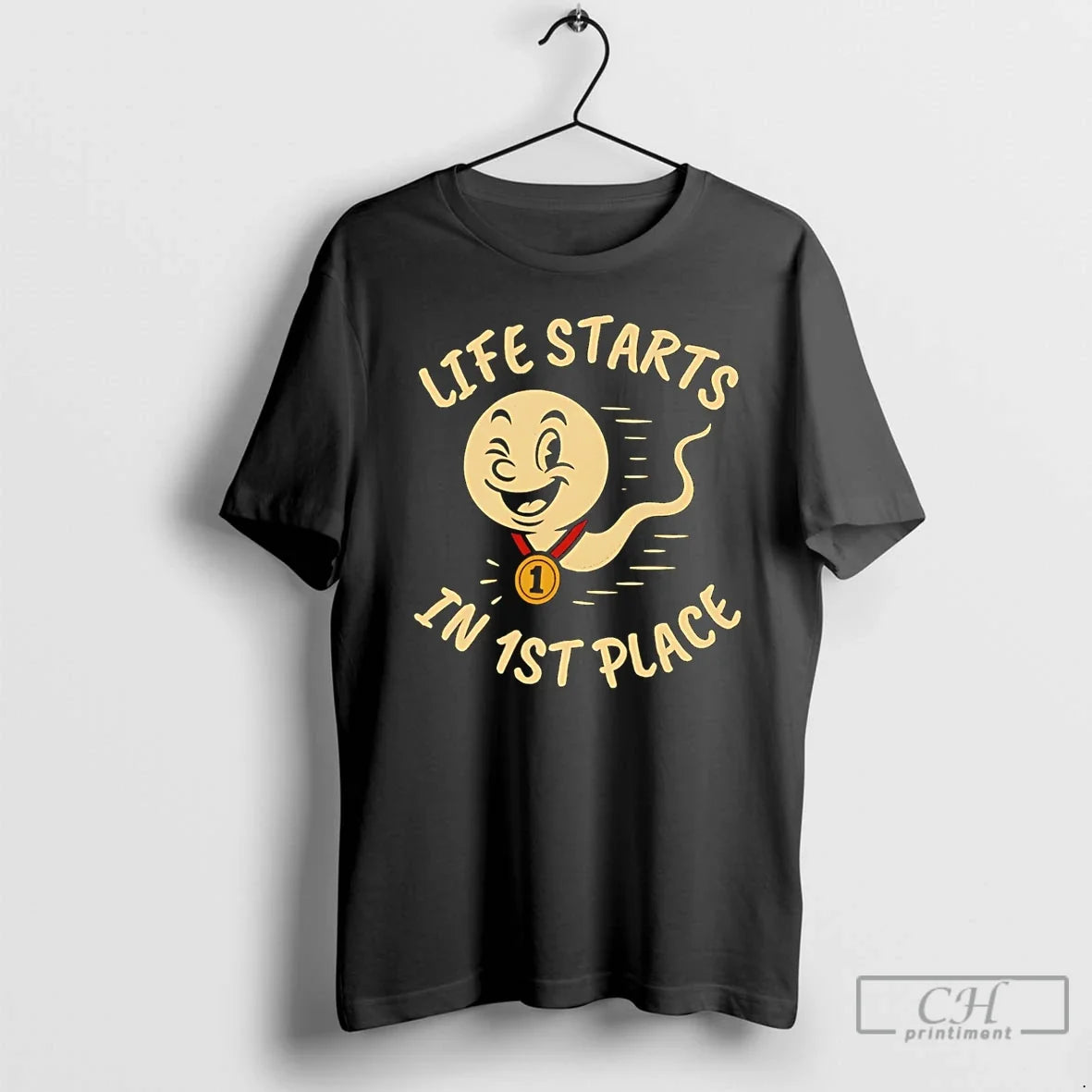 Classic Life Starts 1st Place T-Shirts, Hoodie, Sweatshirt - T-Shirt, Sweatshirt, Hoodie