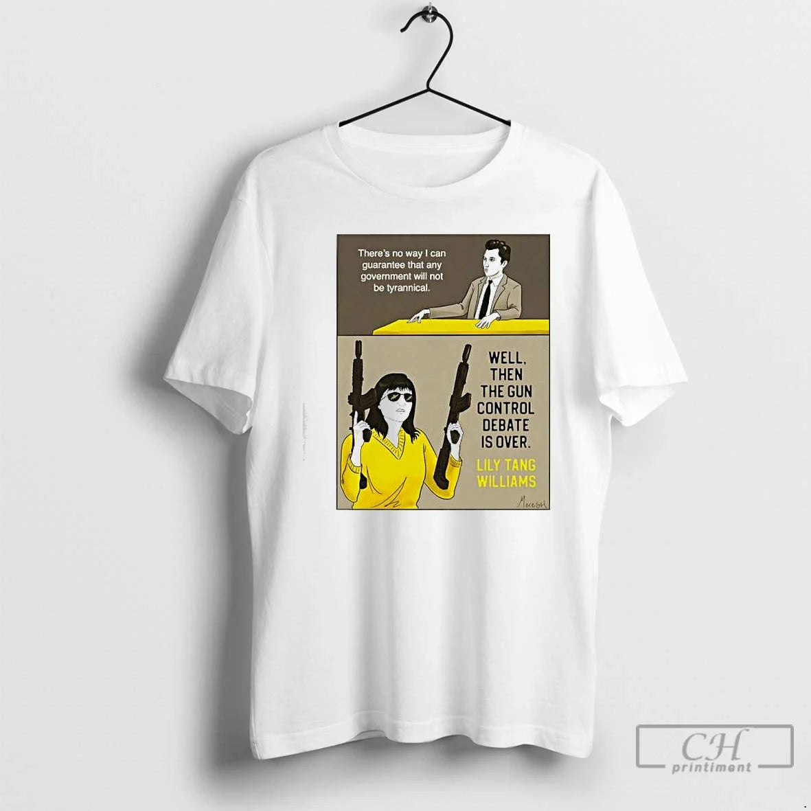 Classic Lily Tang Williams Well Then Gun Control Debate Is Over T-Shirts, Hoodie, Sweatshirt - T-Shirt, Sweatshirt, Hoodie