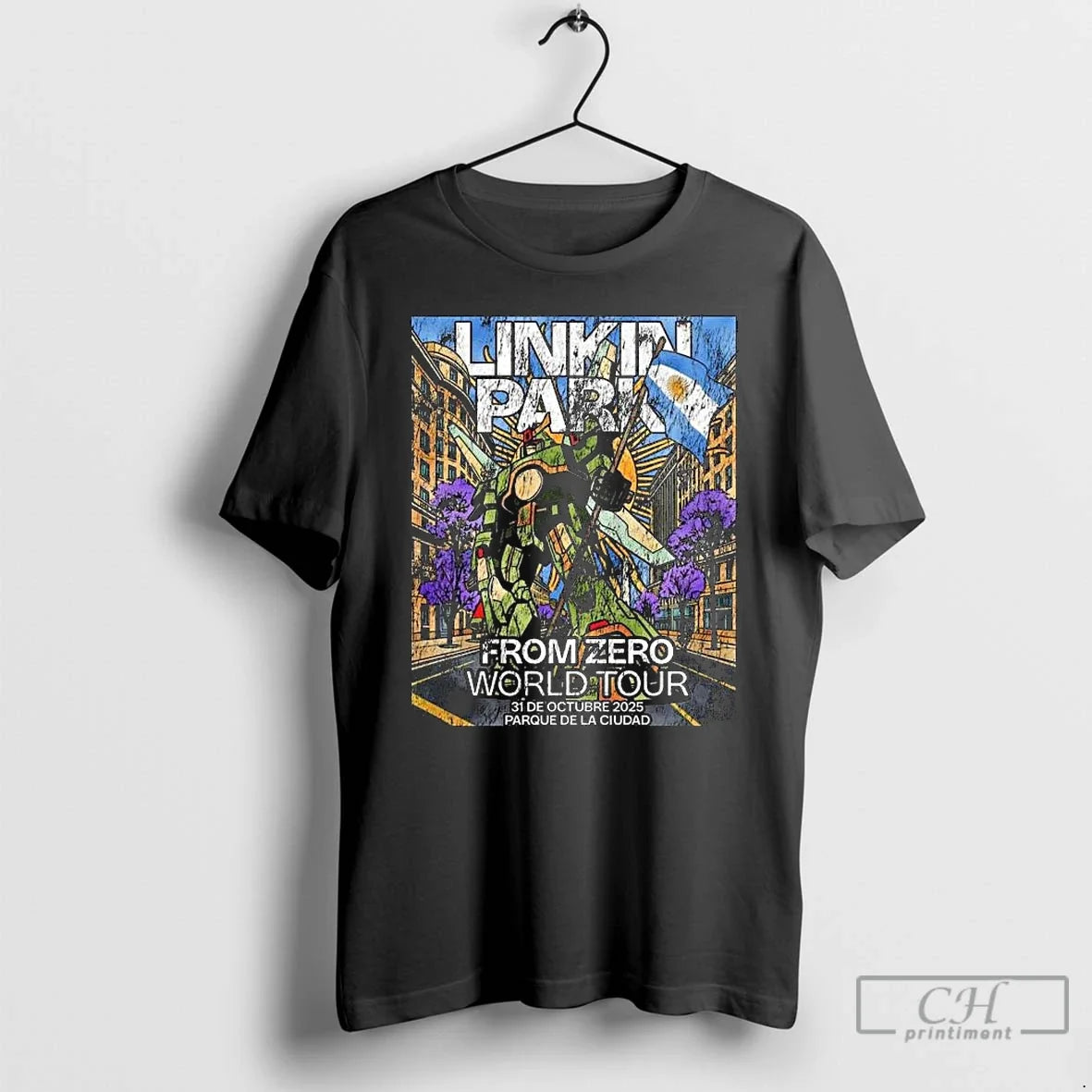 Classic Linkin Park Zero World Tour 2025 Buenos Aires Argentina Parque De T-Shirts, Hoodie, Sweatshirt - T-Shirt, Sweatshirt, Hoodie