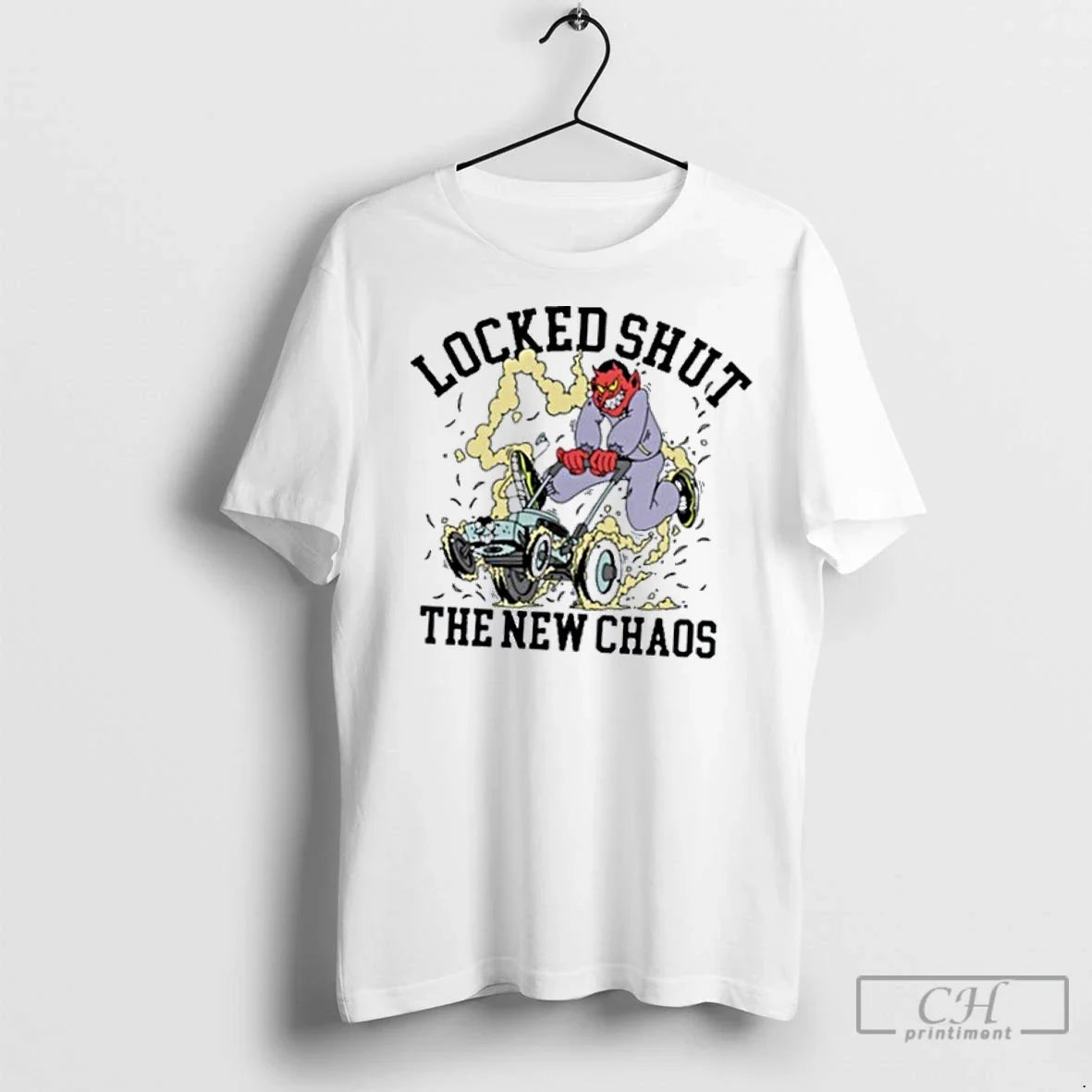 Classic Locked Shut New Chaos Mower T-Shirts, Hoodie, Sweatshirt - T-Shirt, Sweatshirt, Hoodie
