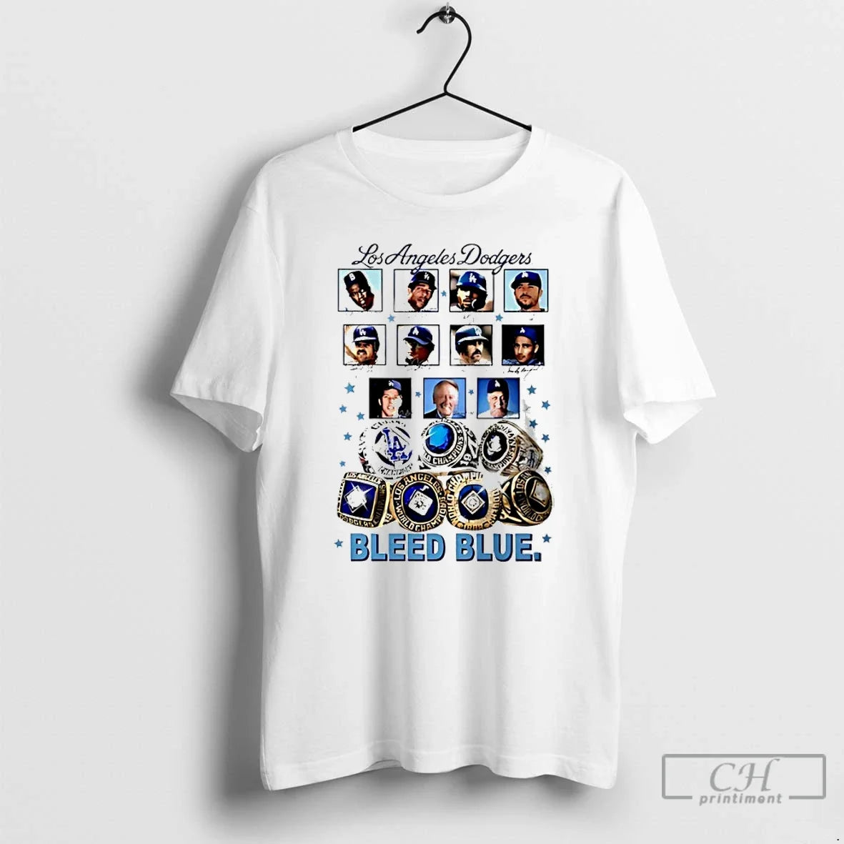 Classic Los Angeles Dodgers Bleed Blue Rings T-Shirts, Hoodie, Sweatshirt - T-Shirt, Sweatshirt, Hoodie