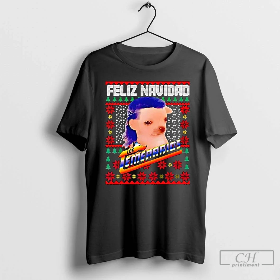 Classic Los Temerarios Dog Merry Feliz Navidad T-Shirts, Hoodie, Sweatshirt - T-Shirt, Sweatshirt, Hoodie