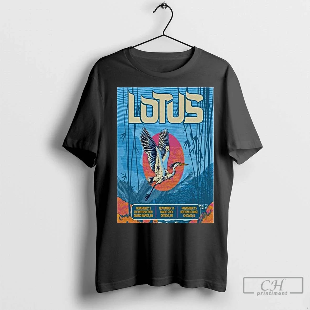 Classic Lotus November 14 2025 Detroit Mi Long Sleve T-Shirts, Hoodie, Sweatshirt - T-Shirt, Sweatshirt, Hoodie
