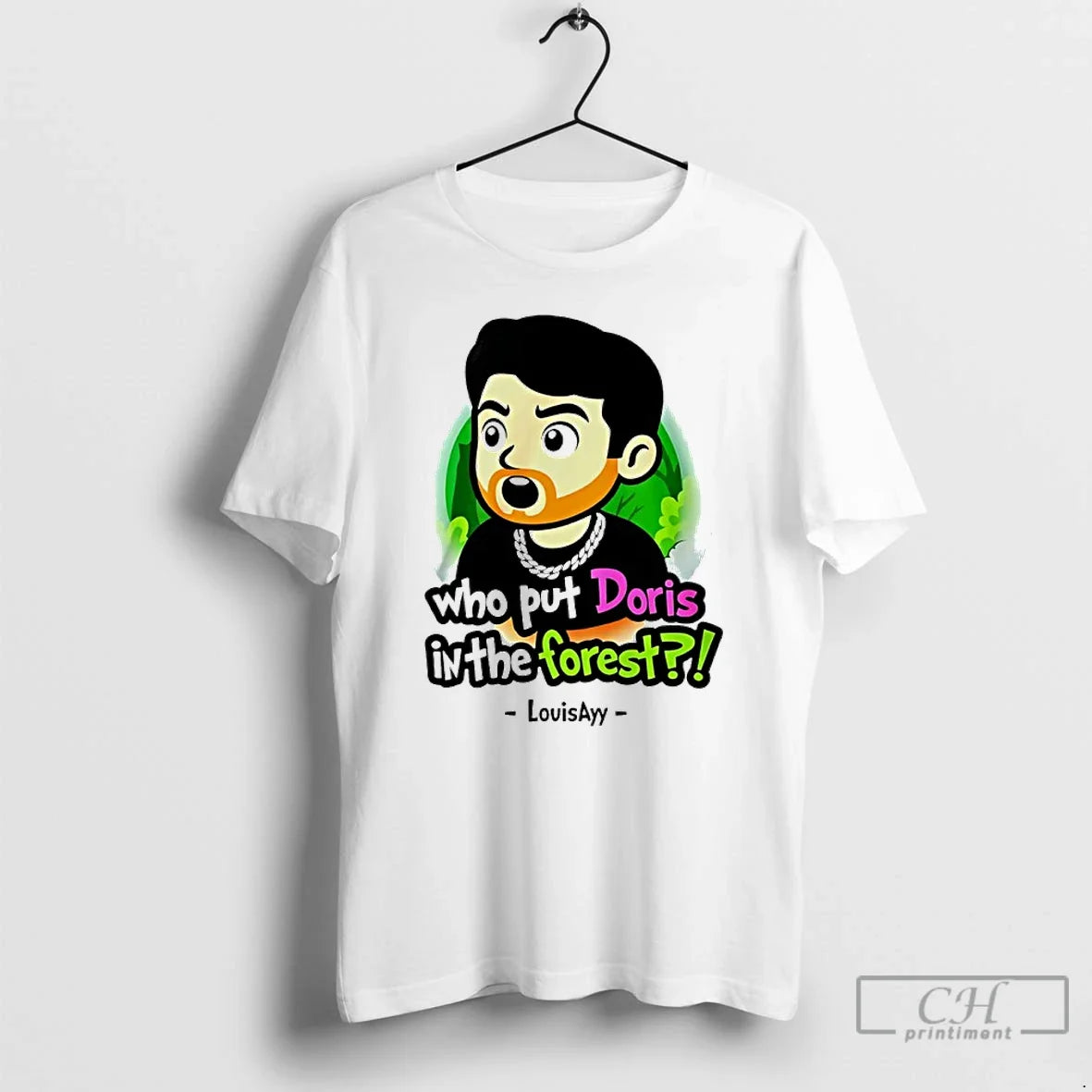 Classic Louisayy Who Put Doris Forest Cartoon T-Shirts, Hoodie, Sweatshirt - T-Shirt, Sweatshirt, Hoodie