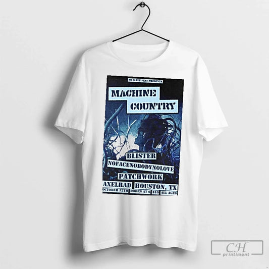Classic Machine Country Houston Tx October 12 2025 Concert T-Shirts, Hoodie, Sweatshirt - T-Shirt, Sweatshirt, Hoodie